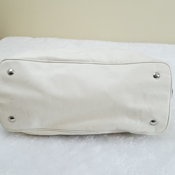 Coach Signature Stitch Frame Carryall Purse F15658 - Picture 3 of 8